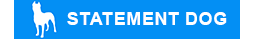 statement dog logo